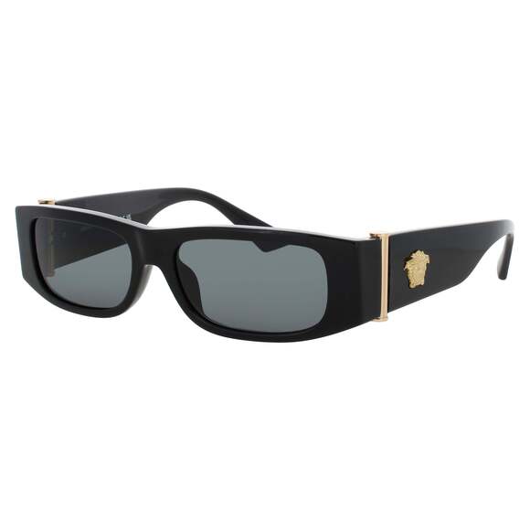 Versace 0VE4476U Women\'s Sunglasses GB1 BLACK/GOLD ACETATE